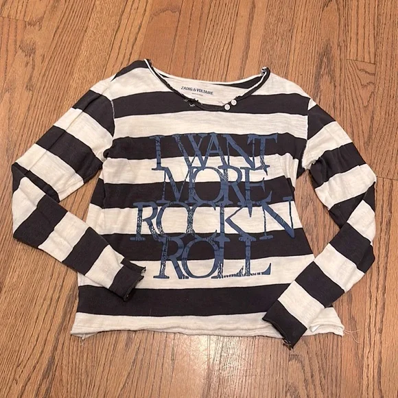 Zadig & Voltaire long sleeve t-shirt - Picture 1 of 6